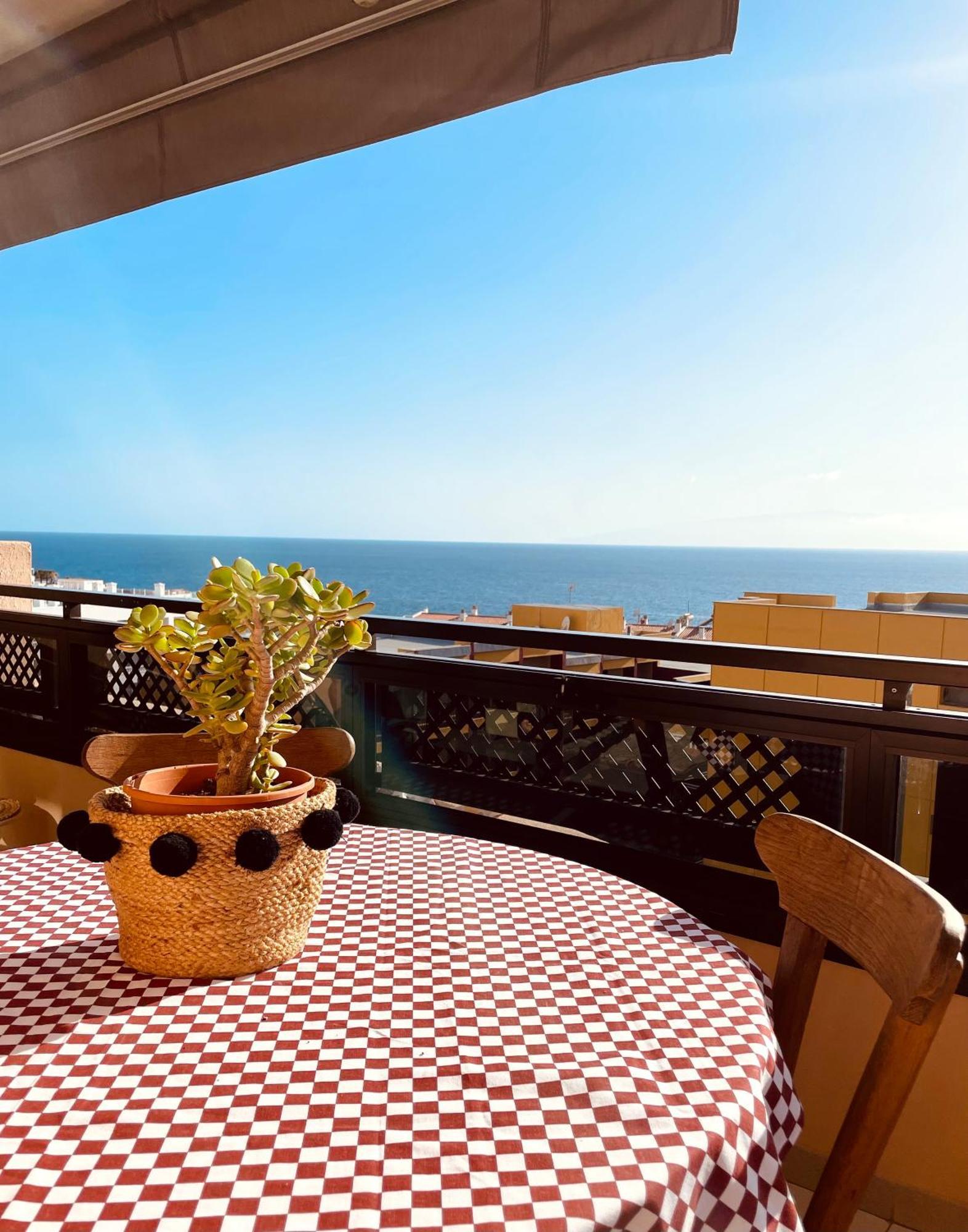 Casa Hugo - Ocean View, Quiet Pool, Fibre Net, Los Gigantes بويرتو دي سانتياغو المظهر الخارجي الصورة