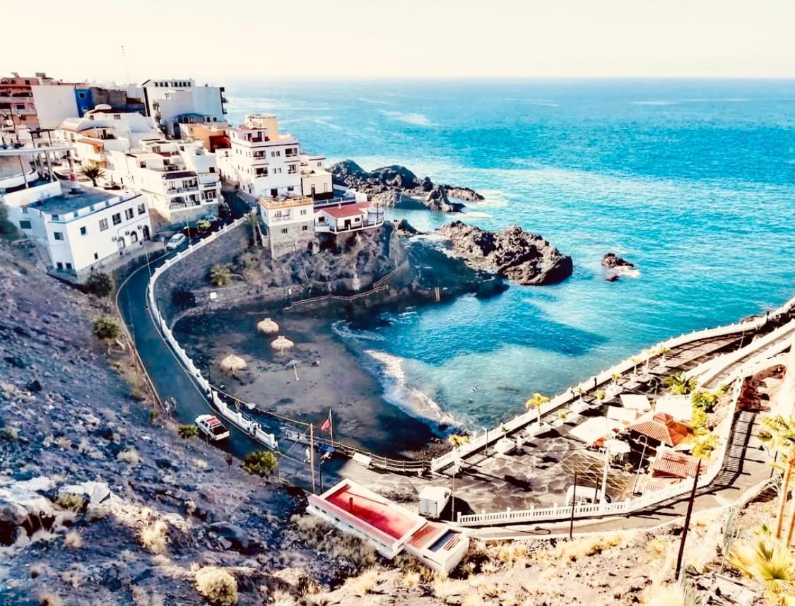 Casa Hugo - Ocean View, Quiet Pool, Fibre Net, Los Gigantes بويرتو دي سانتياغو المظهر الخارجي الصورة
