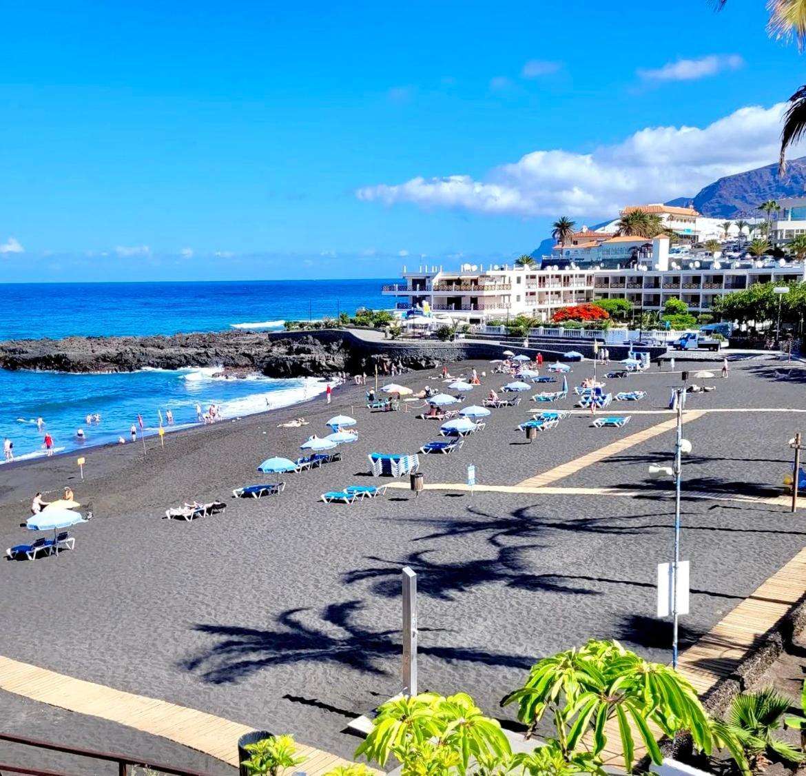 Casa Hugo - Ocean View, Quiet Pool, Fibre Net, Los Gigantes بويرتو دي سانتياغو المظهر الخارجي الصورة