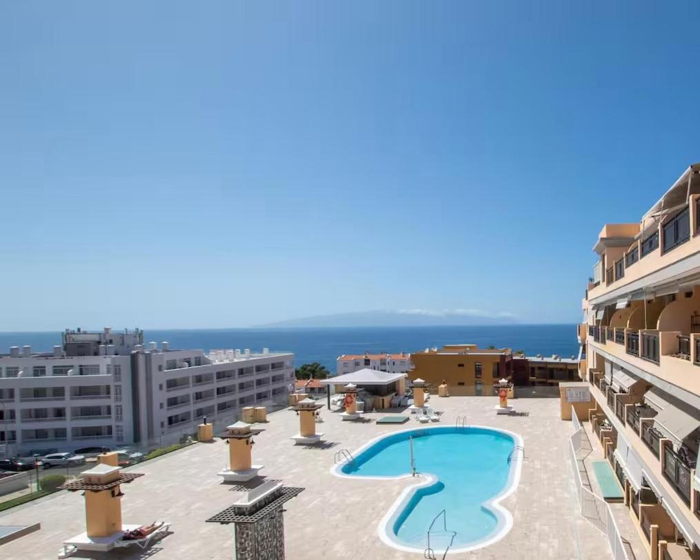 Casa Hugo - Ocean View, Quiet Pool, Fibre Net, Los Gigantes بويرتو دي سانتياغو المظهر الخارجي الصورة